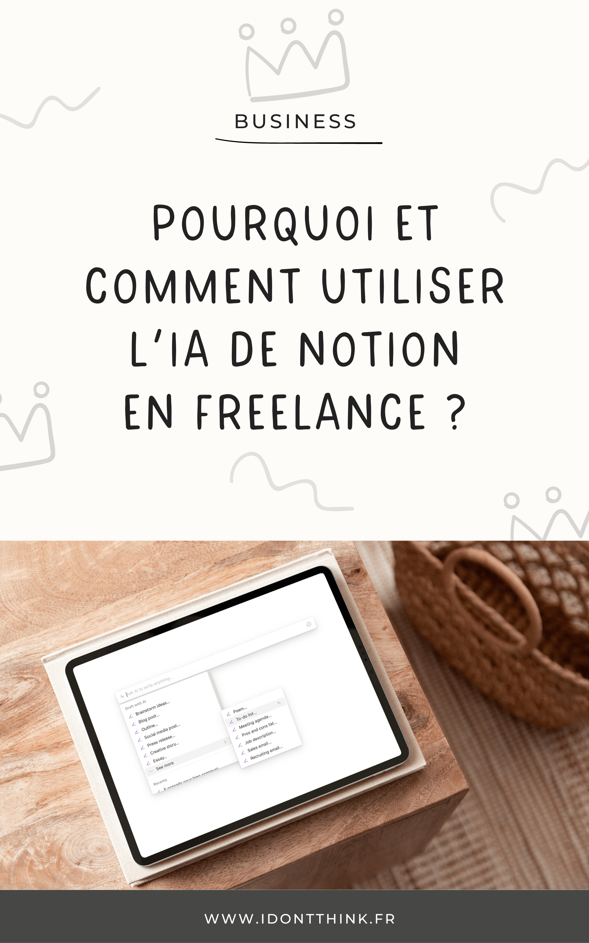 IA Notion Pourquoi Et Comment L utiliser En Freelance