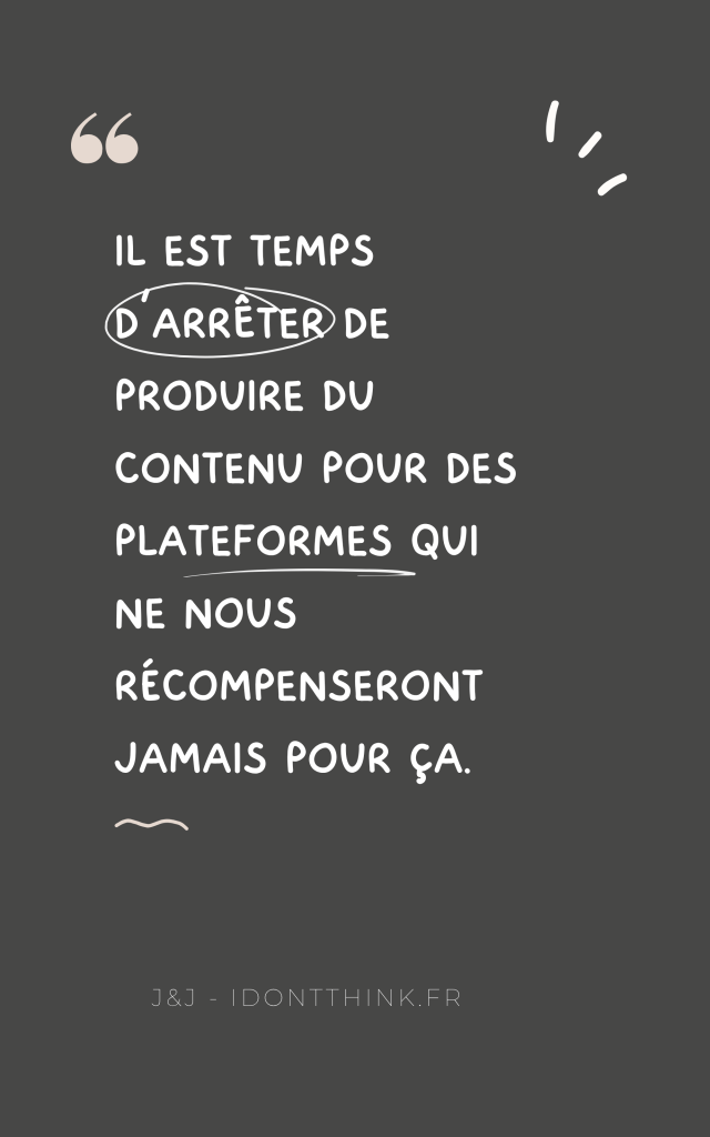 Réseaux sociaux vs audience durable : le vrai coût pour entrepreneurs